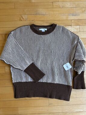 Altar’d State NWT Striped Crewneck Sweater